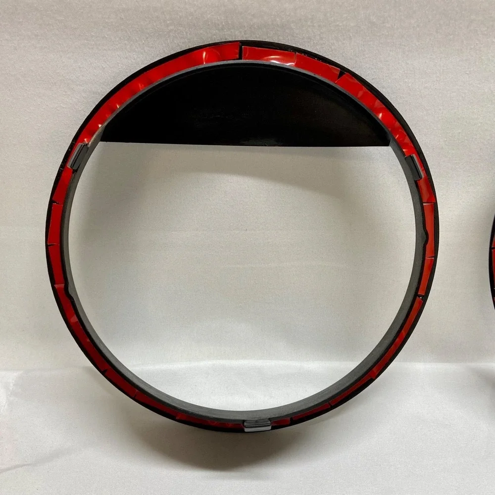 Jeep Wrangler JK Headlight Trim Bezels 2007-2018 Front‎ Light Covers 2Pcs NWOT